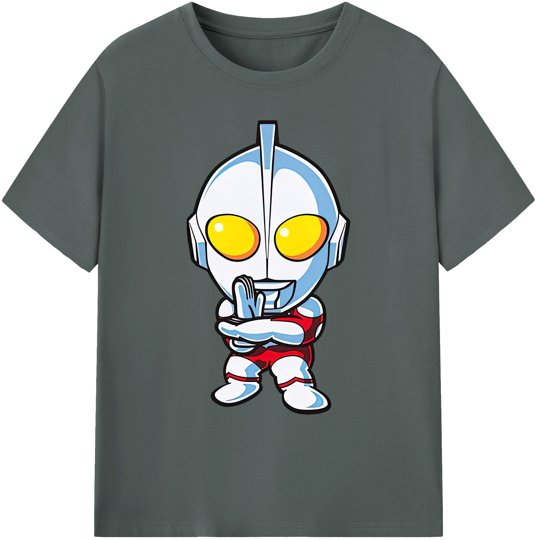 （画像用） ウルトラマン Ultraman 綿100％ メンズ半袖Tシャツ｜肌触りやわらか＆通気性